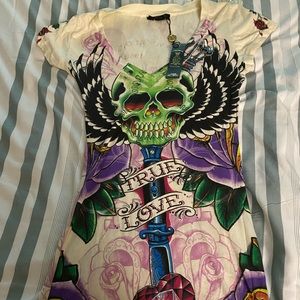 Christian audigier shirt brand new..never wore
